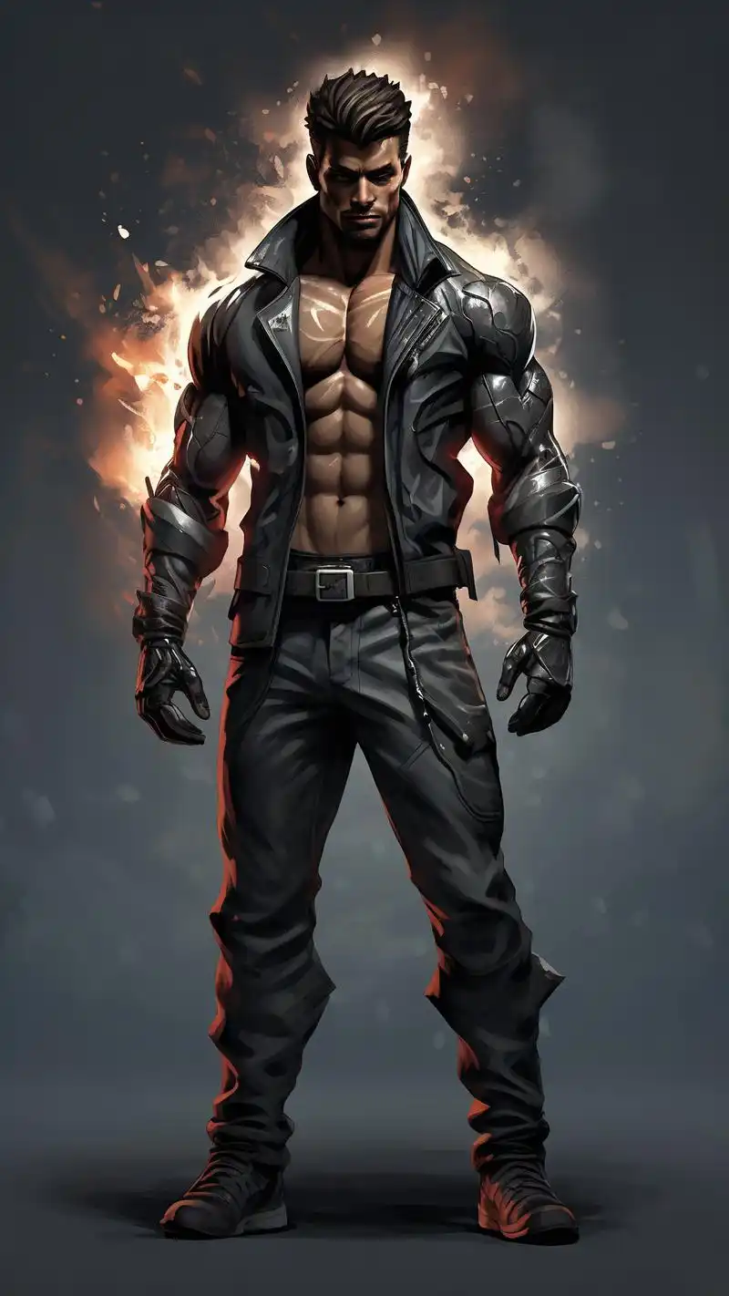 来看看这组霸气的肌肉男壁纸吧!