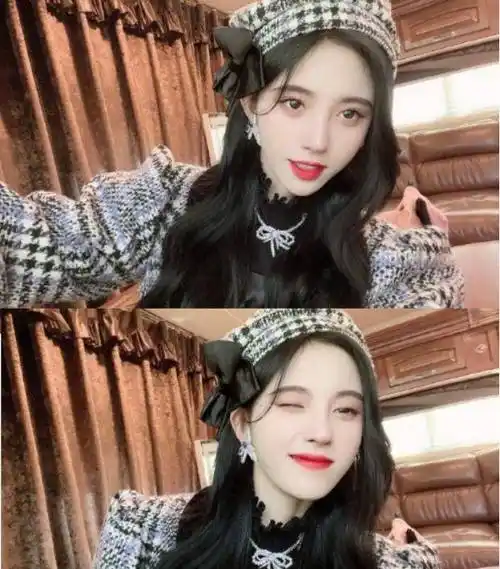 鞠婧祎在酒店对着镜子拍照,无意暴露真实身高,网友:确定159?