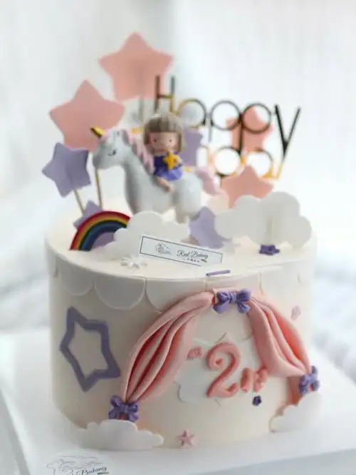 女宝宝生日蛋糕儿童蛋糕