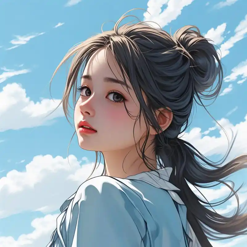 94唯美卡通女生头像94