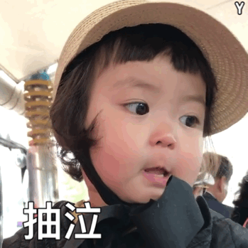 萌娃罗熙抽泣 gif