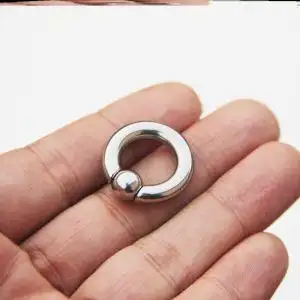 系带钉球 男士pa穿孔系带环阴环锁女铃铛私密乳钉穿刺乳环穿刺工