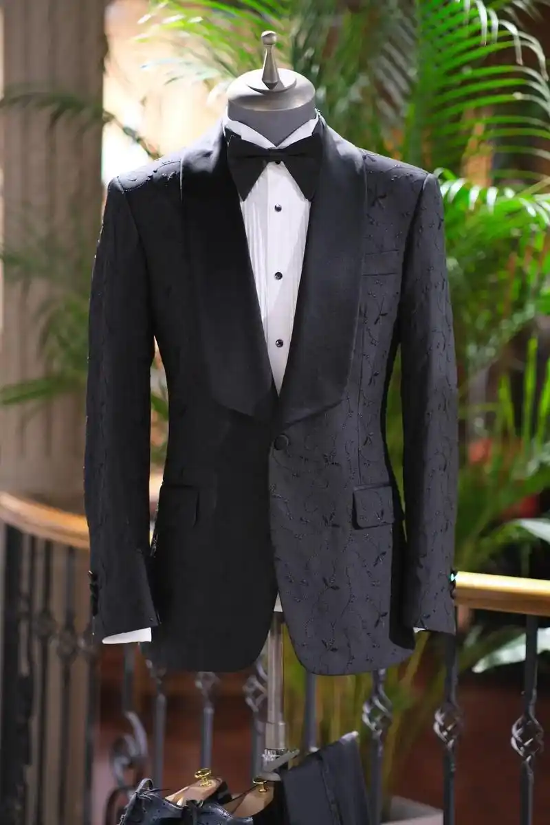 极致优雅高贵的4️⃣款男士青果领礼服🤵.