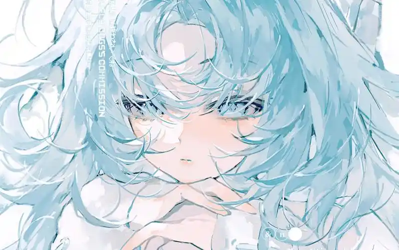 【procreate】青色人鱼