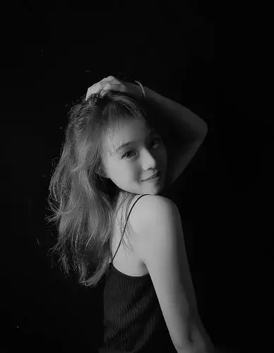 黑白图女生冷酷霸气侧颜(二)