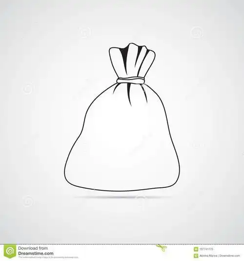 一个袋子简笔画 简笔画图片大全-普车都