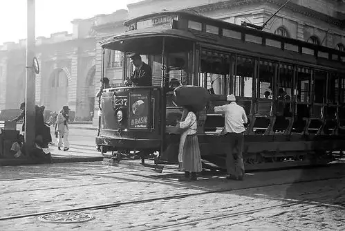 老照片:20世纪40年代的巴西圣保罗