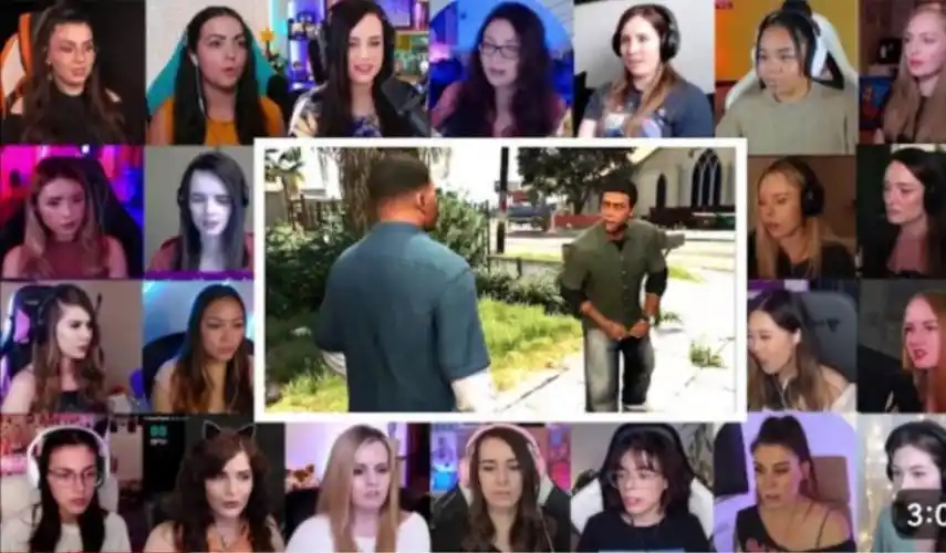 外网女主播反应 gta5 拉玛嘲讽富兰克林