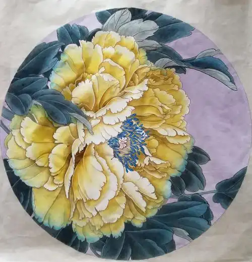 来自战友秀峰的祝福 ——《王秀峰工笔画牡丹作品集》