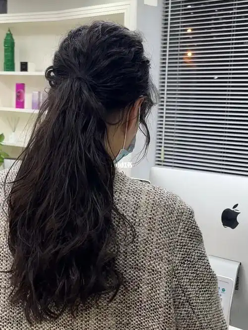 羊毛卷扎起来就更韩了75