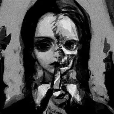 重口味头像女恐怖动漫头像