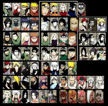 火影忍者大集合图片