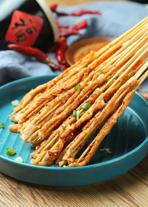 炸炸炸串串拍摄