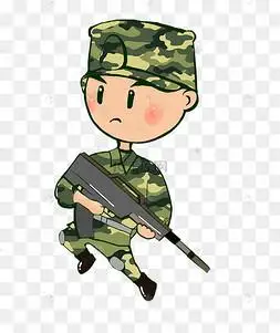 国庆节军人可爱士兵陆军免抠png射箭的游牧民族士兵宫廷人物武士士兵