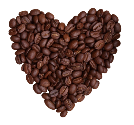 coffee beans transparent