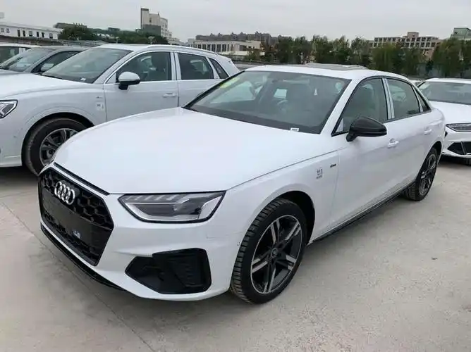 22款豪华动感纠结白色和天云灰_奥迪a4l车友圈_懂车帝