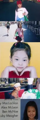 blackpink童年照,人间四美幼萌稚气,韩国造星包装也是真强!