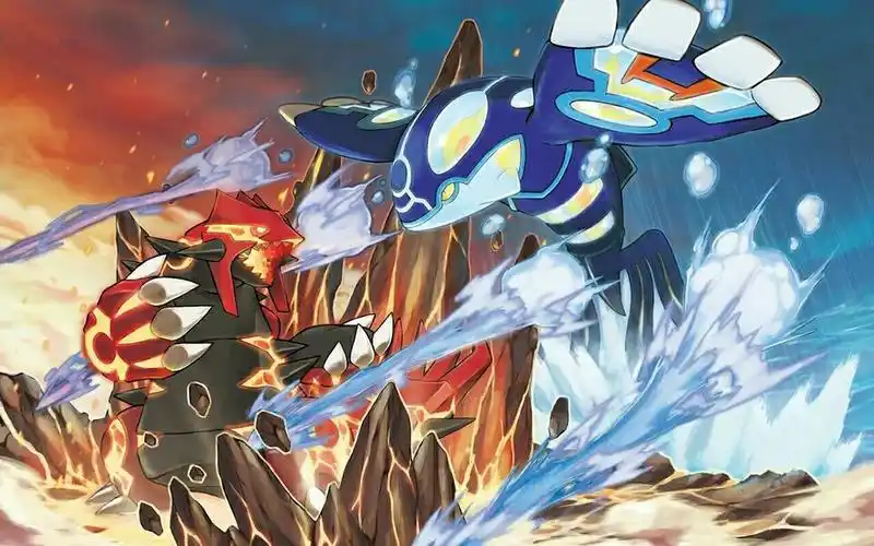 【神仙打架】原始固拉多vs原始盖欧卡vsmega烈空坐_哔哩哔哩_bilibili