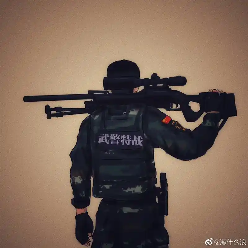 喜欢的几张wj   的卡通头像     喜欢可以拿走  #军 - 抖音