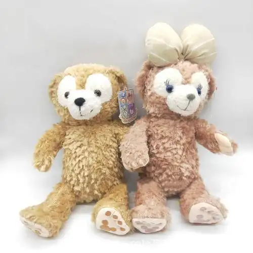 迪士尼disney官方网红玩具毛绒玩具duffy达菲熊雪莉玫公仔玩偶女生