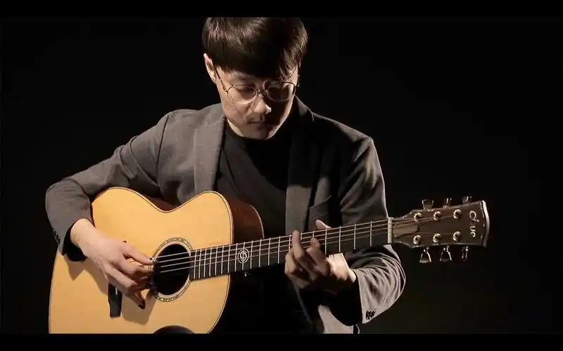 押尾桑《月亮的眼泪》(月のナミダ)完整演奏示范 吉他指弹教学 指弹