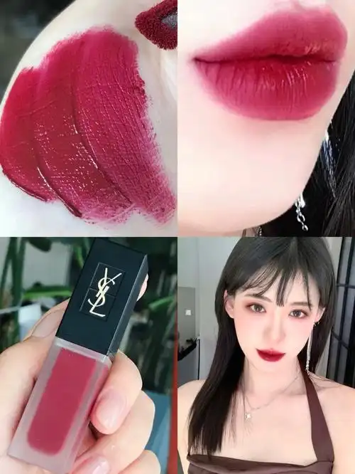 哑光唇釉试色  #我的口红日记