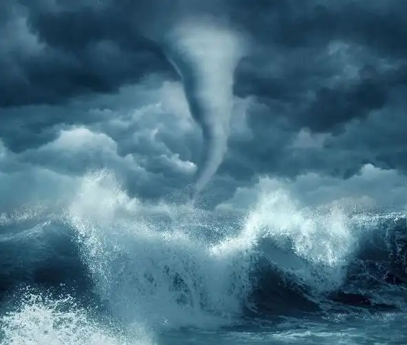 遭受龙卷风灾害的城市