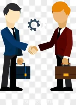 商务合作png扁平化商务人士设计矢量素材,商务人士,pngeps商务卡通