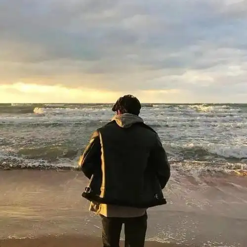 高质量背影男生头像