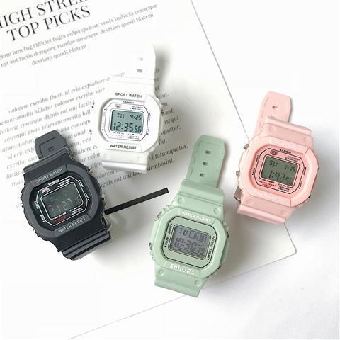 小欢喜乔英子同款手表女ins风显白学生ulzzang少女独角兽电子表