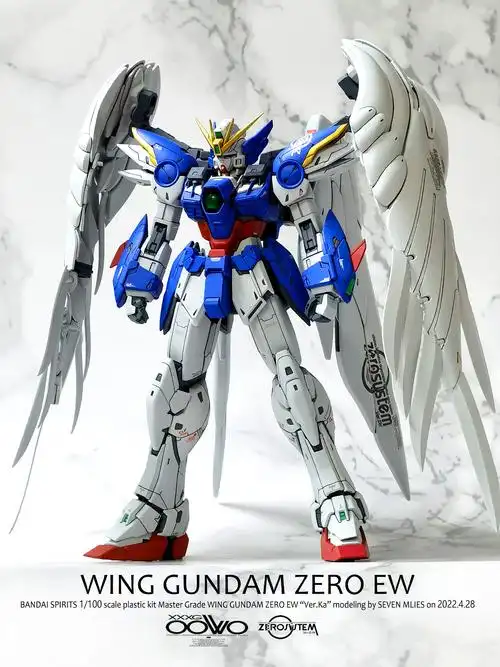 [作例]两年后的再度挑战——mg ka零式飞翼改制作