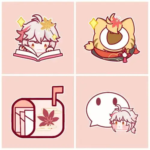 手机桌面图标原神枫原万叶第三弹