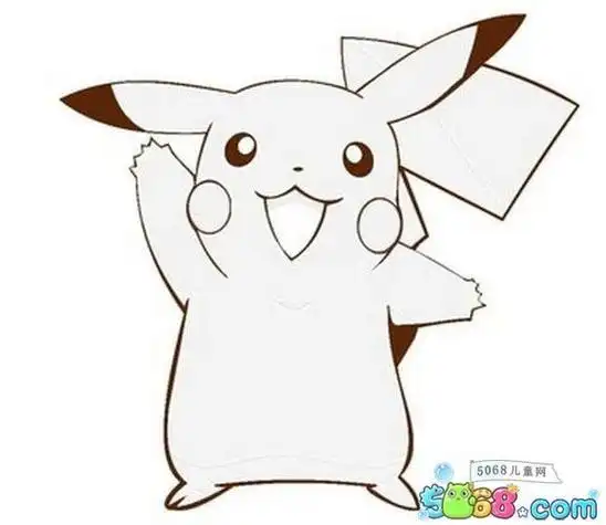 卡通 strong>动漫 /strong>女孩简笔画-可爱的美少女