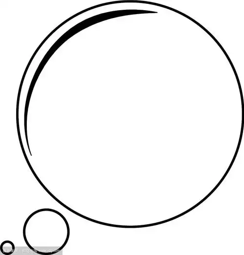 语音气泡在黑白隔离