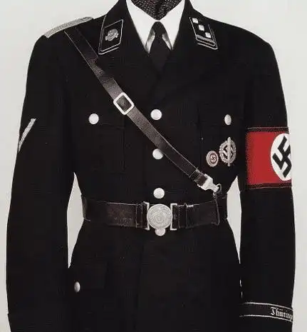 图:德国党卫军士官常服图:德国党卫军军服图:昭五式军装.