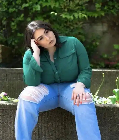 绝美的100公斤胖妞,波兰大码模特:lancey ann_东欧_体重_意大利