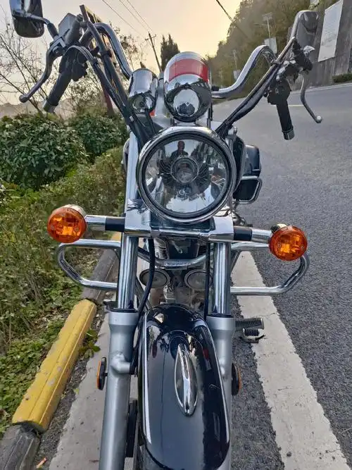 上热门97 二手铃木国四电喷150美式太子摩托车转!手续齐 - 抖音