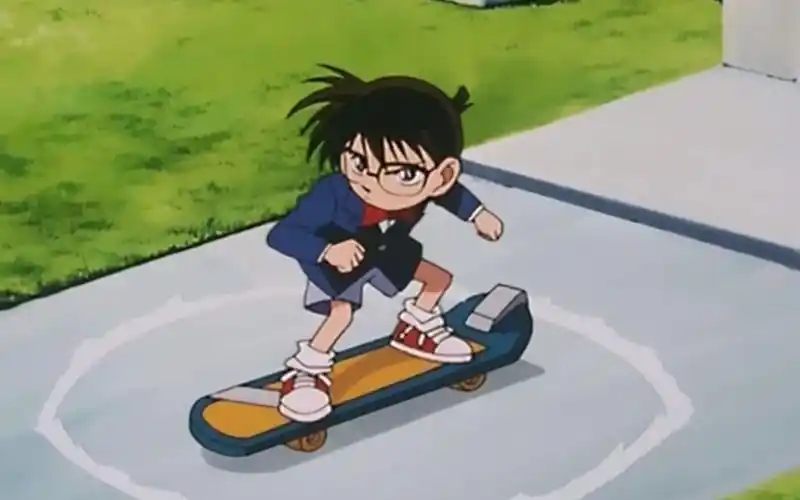 计时引爆摩天楼柯南滑板情景