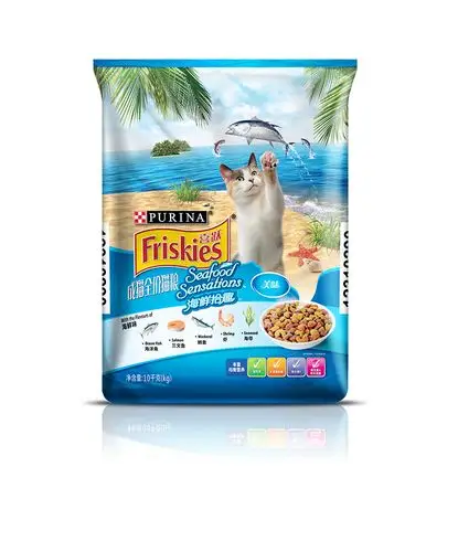 喜跃猫粮海鲜味成猫粮1.3kg宠物猫粮猫主粮喜悦成猫全价猫粮
