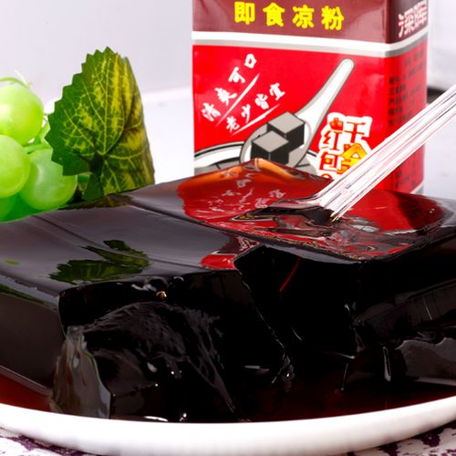 包邮深晖即食凉粉250g8盒仙草果冻甜品清爽果冻