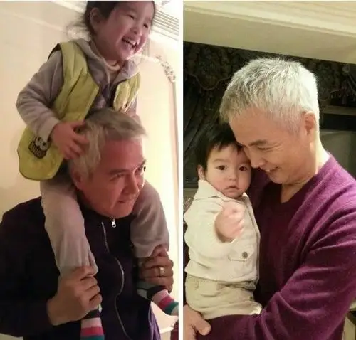 张庭晒亿万富豪老公亲子照 林瑞阳白发苍苍