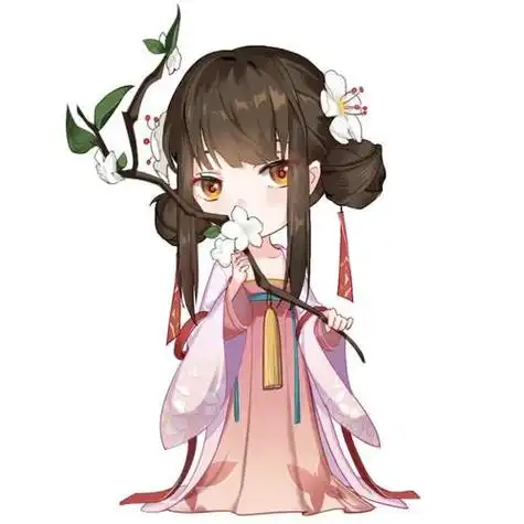 可爱古风q版人物头像图片