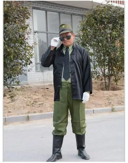 伪军北伐军影视国民党军装抗战特务翻译官二战国军摄影演出服套装