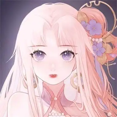 二次元卡通可爱女生头像高清唯美可爱女生卡通头像图片