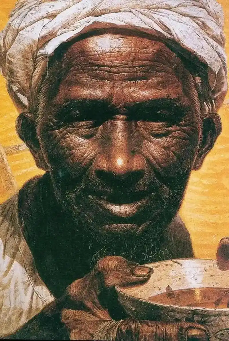 罗中立,1948年生,重庆人.1982年毕业于四川美院油画系 - 抖音