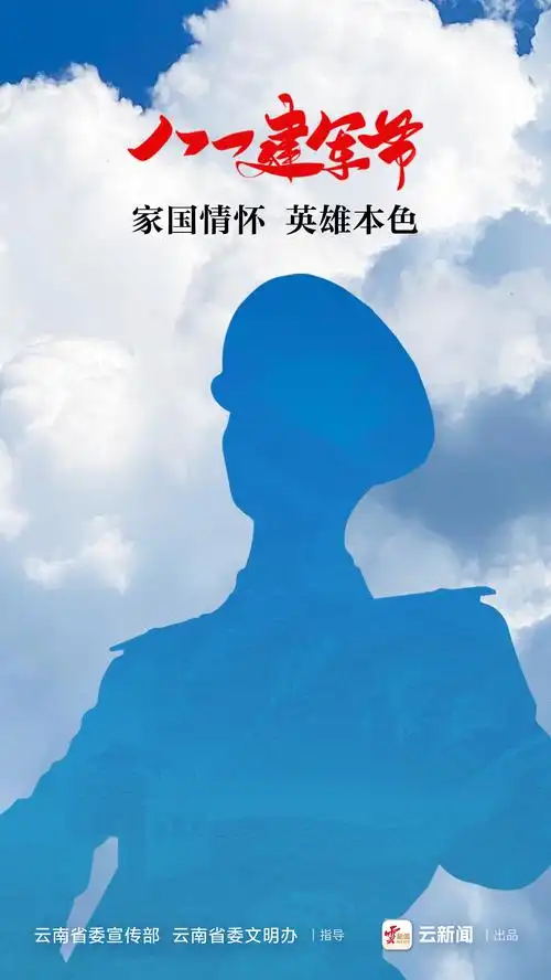 八一建军节海报,超燃!