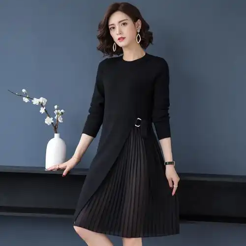 领苏宁支付券韩版纯色个性拼接网纱气质优雅女款连衣裙主要参数品牌