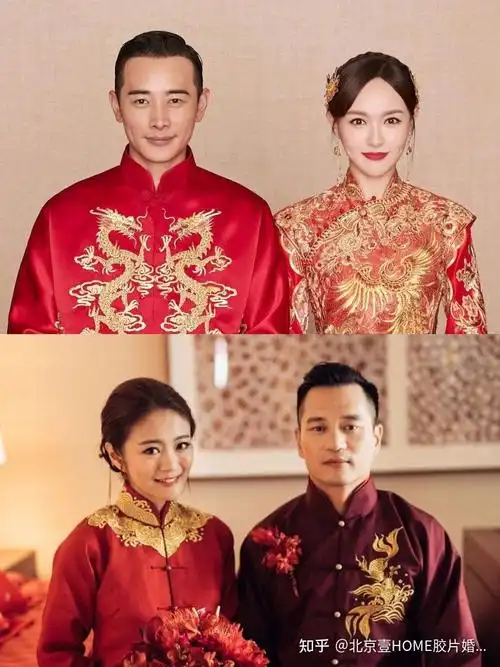 78156161明星婚纱照 中式秀禾婚纱照 传统婚纱照 新中式婚纱