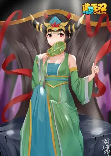 造梦无双绘画板绘铁扇公主