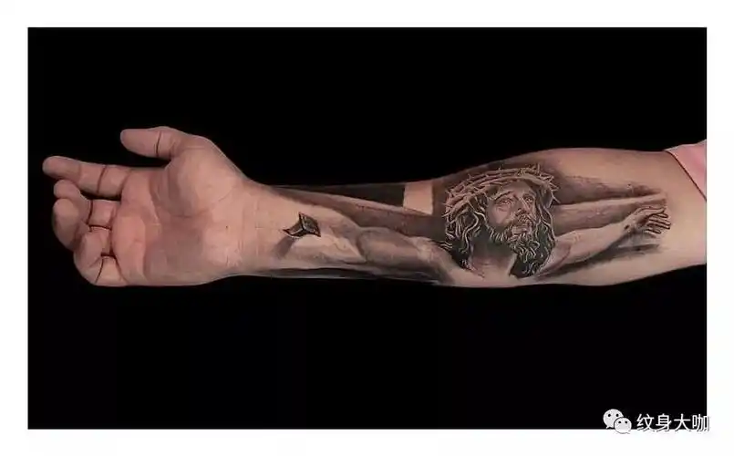 纹身手稿素材第499期:耶稣